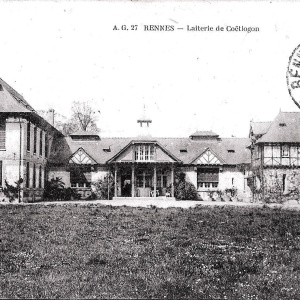 Coëtlogon - Carte postale - Le bâtiment arrière (02)