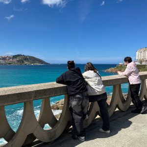 La Corogne Ombeline-Lilou-Christopher