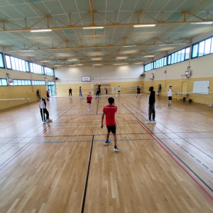 Lycée professionnel Coëtlogon - UNSS - Tournoi de badminton (01)