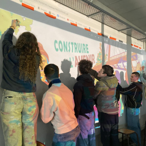 Lycée professionnel Coëtlogon - Fresque Erasmus - Janvier 2025 (7)