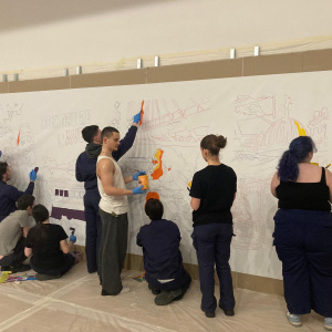 Lycée professionnel Coëtlogon - Fresque Erasmus - Janvier 2025 (9)