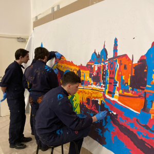 Lycée professionnel Coëtlogon - Fresque Erasmus - Janvier 2025 (17)