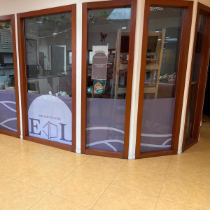 Lycée professionnel Coëtlogon - L'Epicerie (01) Vitrophanie