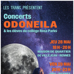 Lycée professionnel Coëtlogon - RPIP PG - Transmusicales - Affiche Odoneila - Anaelle