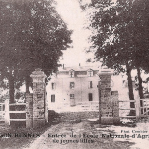 Coëtlogon - Carte postale - L'entrée