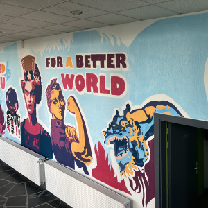 Fresque amphitheatre - Boris Foscolo & TRPIP1 - Lycée professionnel Coëtlogon - Perspective 02