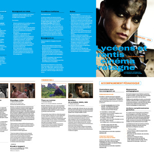 Lycéens et Apprentis au Cinéma - Clair Obscur