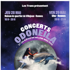 Lycée professionnel Coëtlogon - RPIP PG - Transmusicales - Affiche Odoneila - Hayden Meot